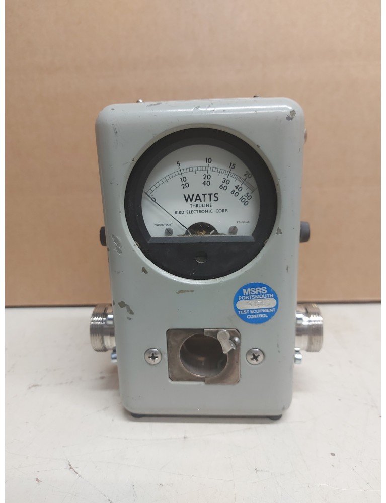 Bird Model 43 RF Wattmeter sn113875